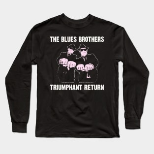 Soulful Swagger Brothers T-Shirt - Channel Your Inner Blues Brother Long Sleeve T-Shirt